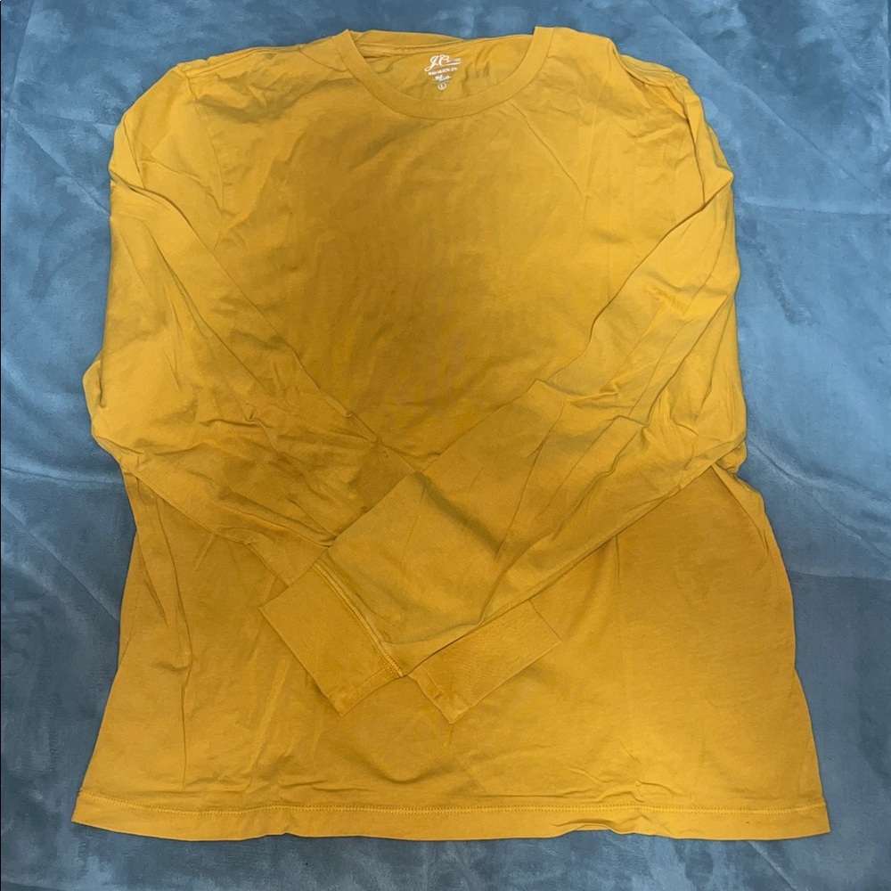 J. Crew Men's Golden Long Sleeve Tee